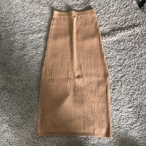 Free people sweater skirt size xs